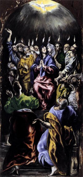 El Greco, "The Pentecost"