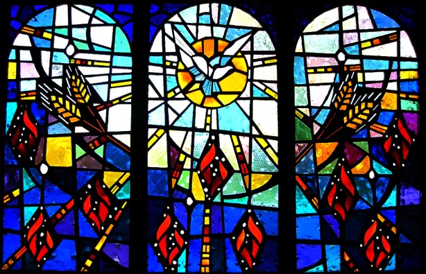 "Pentecost" Stained Glass Window