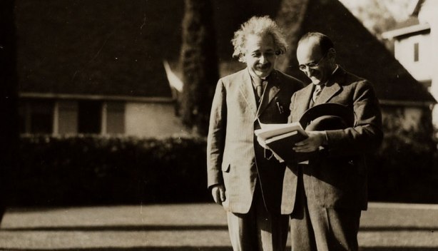 Einstein at Cal Tech. 