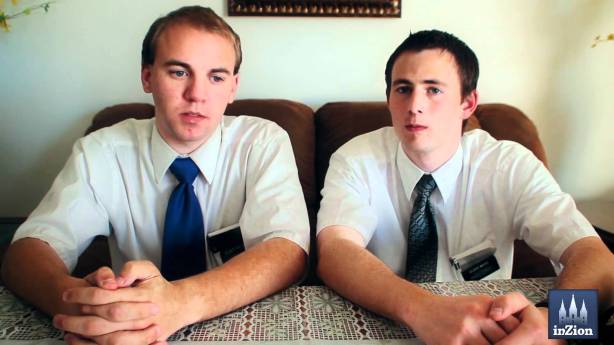 LDS Missionaries Bearing Their Testimony in the Hollywood, CA Ward