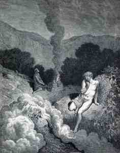Gustave Dore', "Cain and Abel Offering Their Sacrifices" (19th Century) 