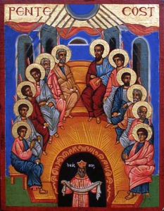 "Icon-Pentecost" by Phiddipus