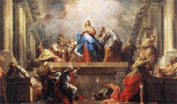 "Pentecost" by Jean II Restout (26 March 1692 – 1 January 1768)