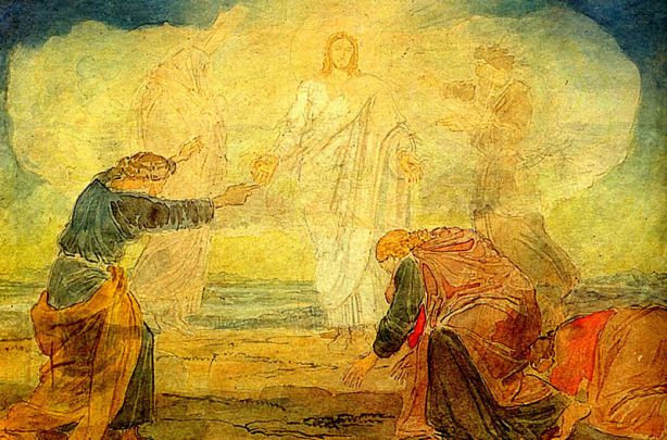 "Transfiguration" by Alexander Andreyevich Ivanov, 1824