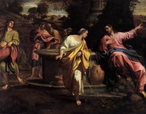 "The Samaritan Woman at the Well" Annibale Carracci (Italian, 1560-1609)